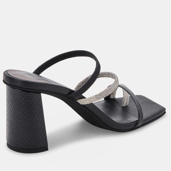 NEW! Dolce Vita Black Onyx Stella Prisma Heels - Size 8.5 - Picture 4 of 13